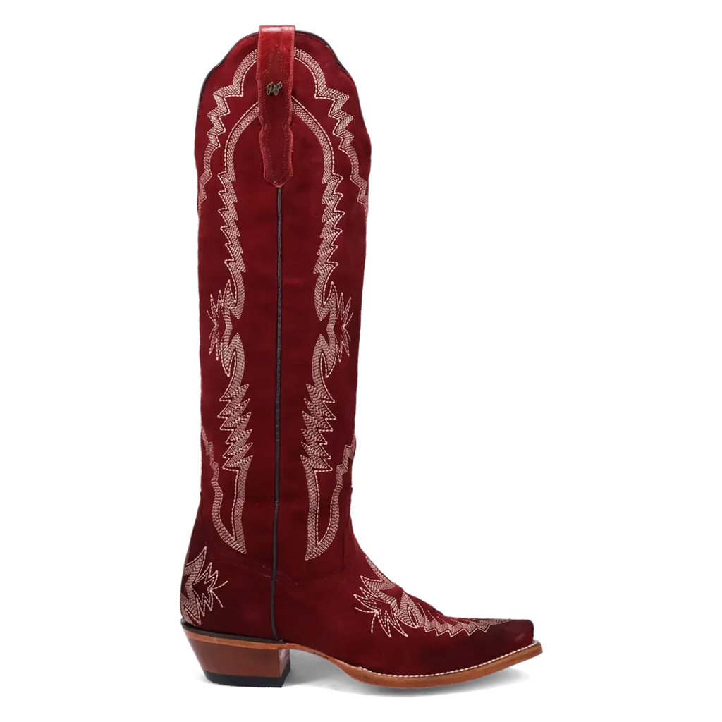 Dan Post Marlowe - Women's Suede Leather Cowboy Boots HatCountry