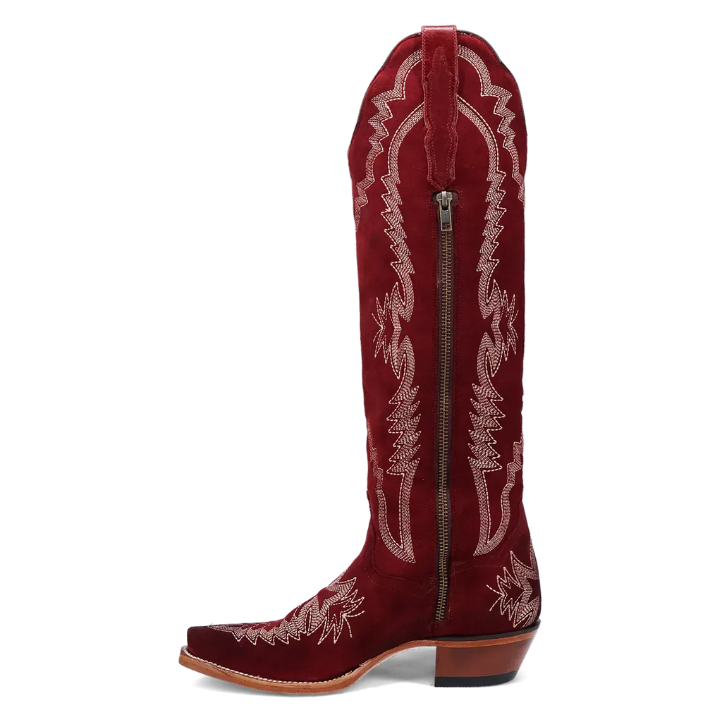 Dan Post Marlowe - Women's Suede Leather Cowboy Boots HatCountry