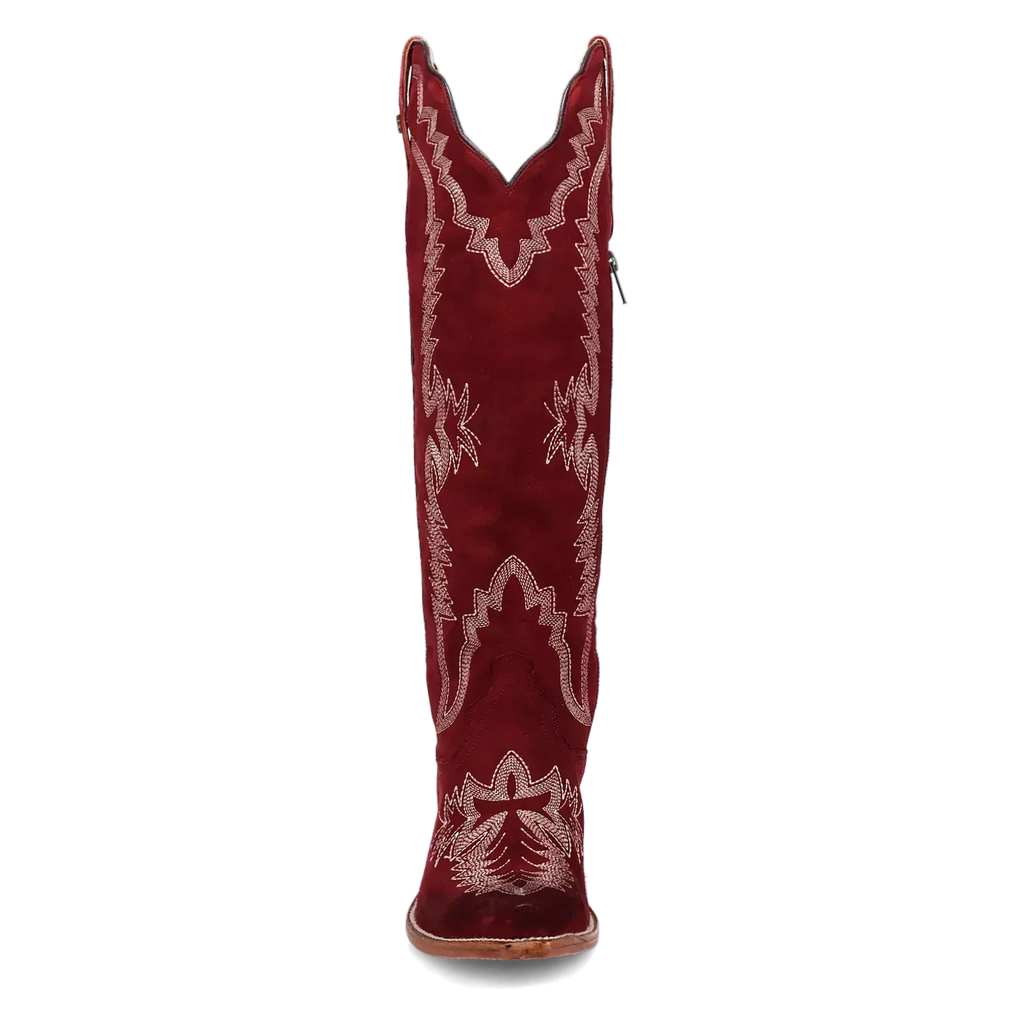 Dan Post Marlowe - Women's Suede Leather Cowboy Boots HatCountry