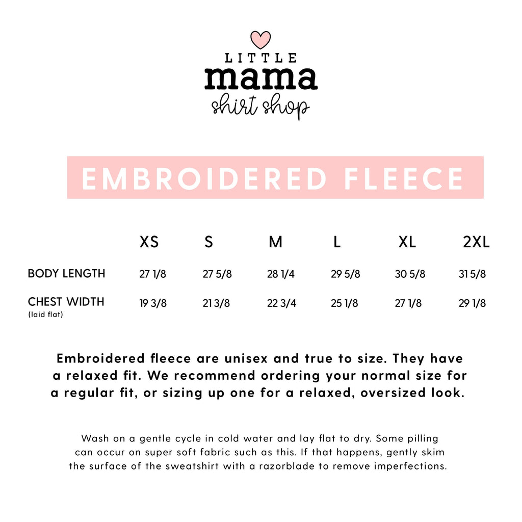 These Are The Good Old Days - Limited Edition LMSS® Embroidered SUPER-SOFT Fleece