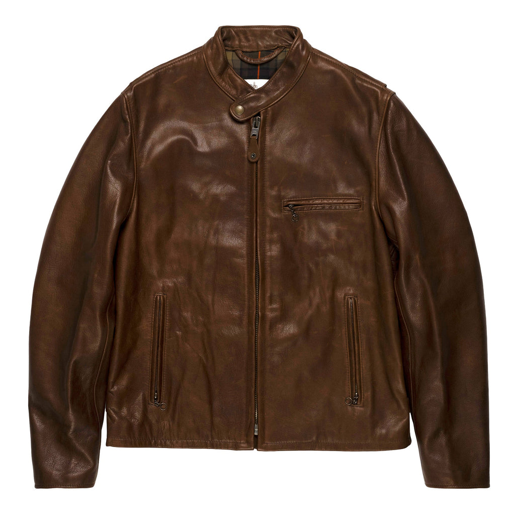 Schott x Ball and Buck Perfecto Leather Jacket