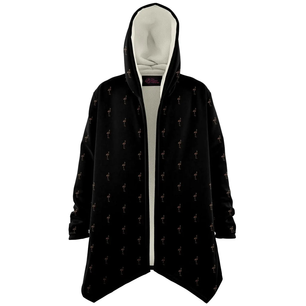 Classic Flamingo Silhouette Cloak Hoodie The Popular Flamingo