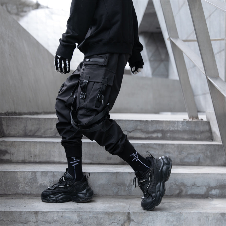 IBP171 Paratrooper Matte Black Joggers