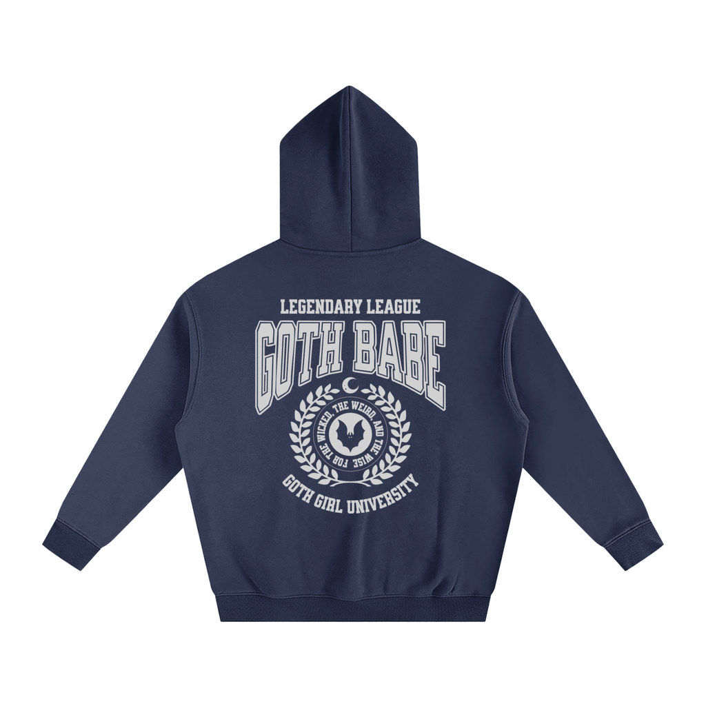Goth Babe Oversized Fleeced Hoodie
