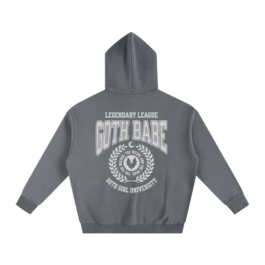 Goth Babe Oversized Fleeced Hoodie