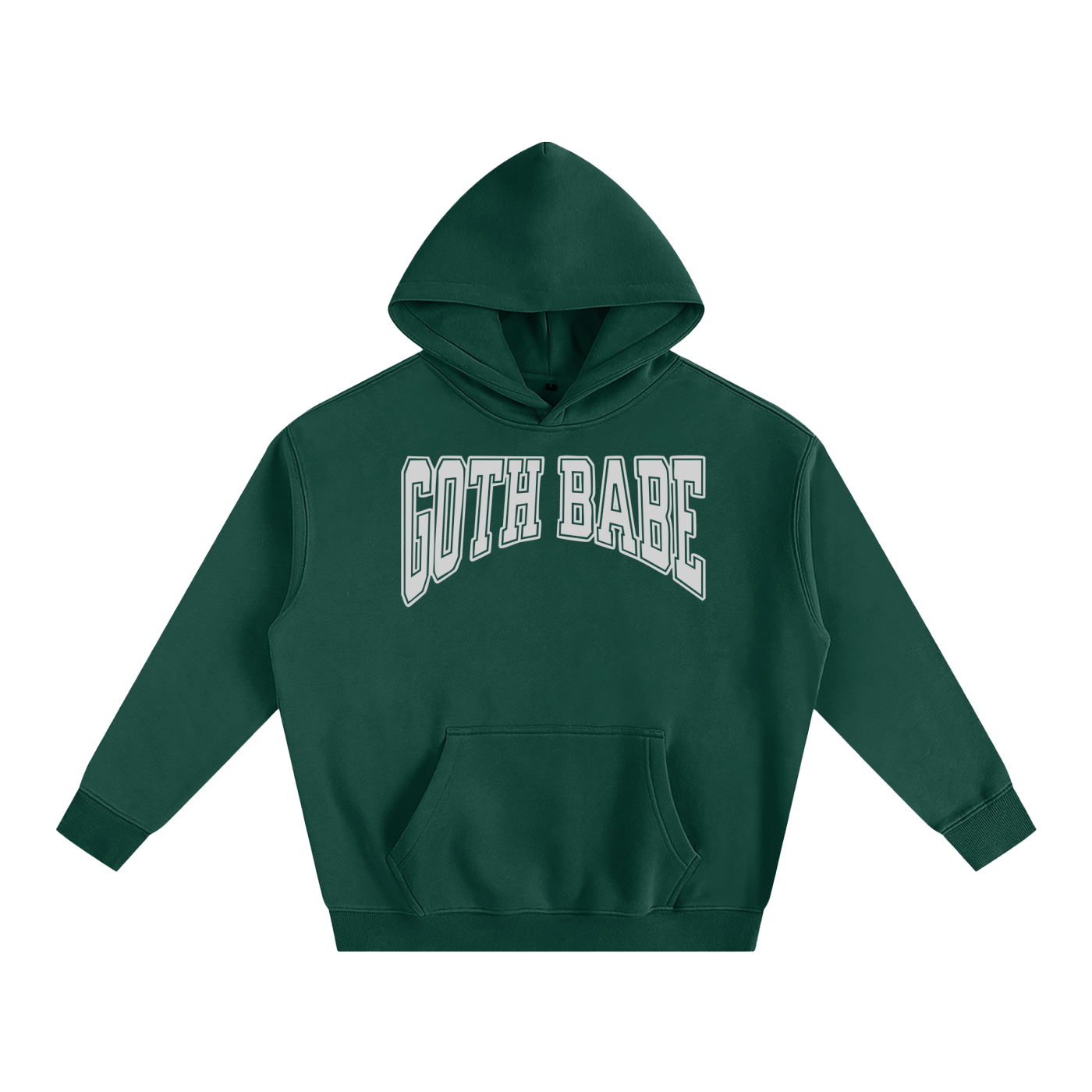 Goth Babe Oversized Fleeced Hoodie