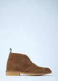 Gucci Men Gg Suede Boots