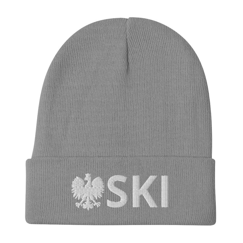 SKI Polish Last Name Cuffed Beanie