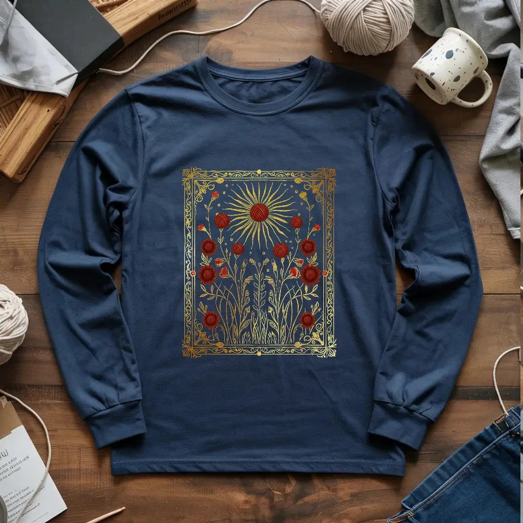 Energy Of Yarn Long Sleeve T-shirt YarnMerch