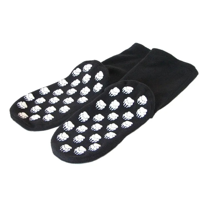 Polar Feet Supersoft Fleece Socks - Black Polar Feet® LLC