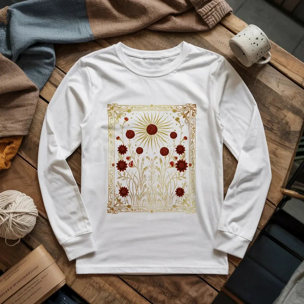 Energy Of Yarn Long Sleeve T-shirt YarnMerch
