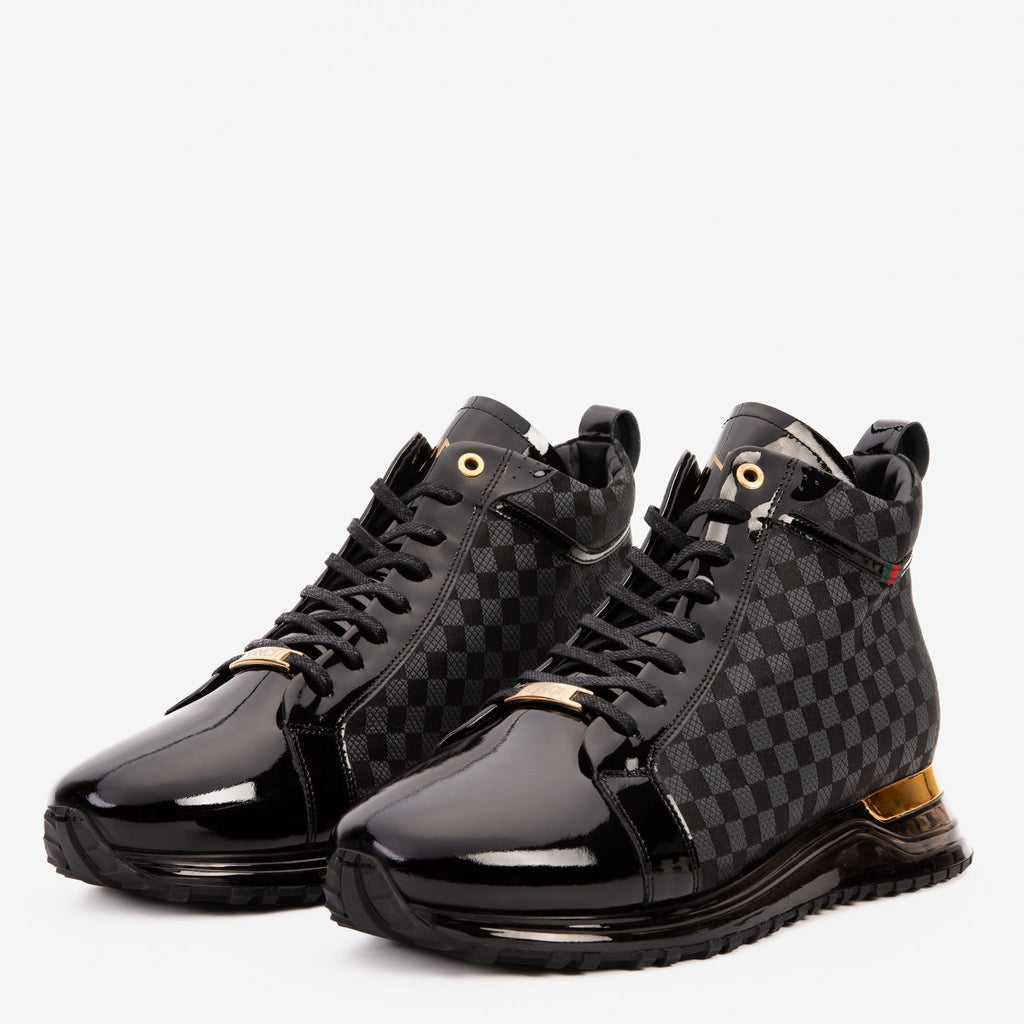 The Monte Carlo Black High-Top Men Sneaker Limited Edition
