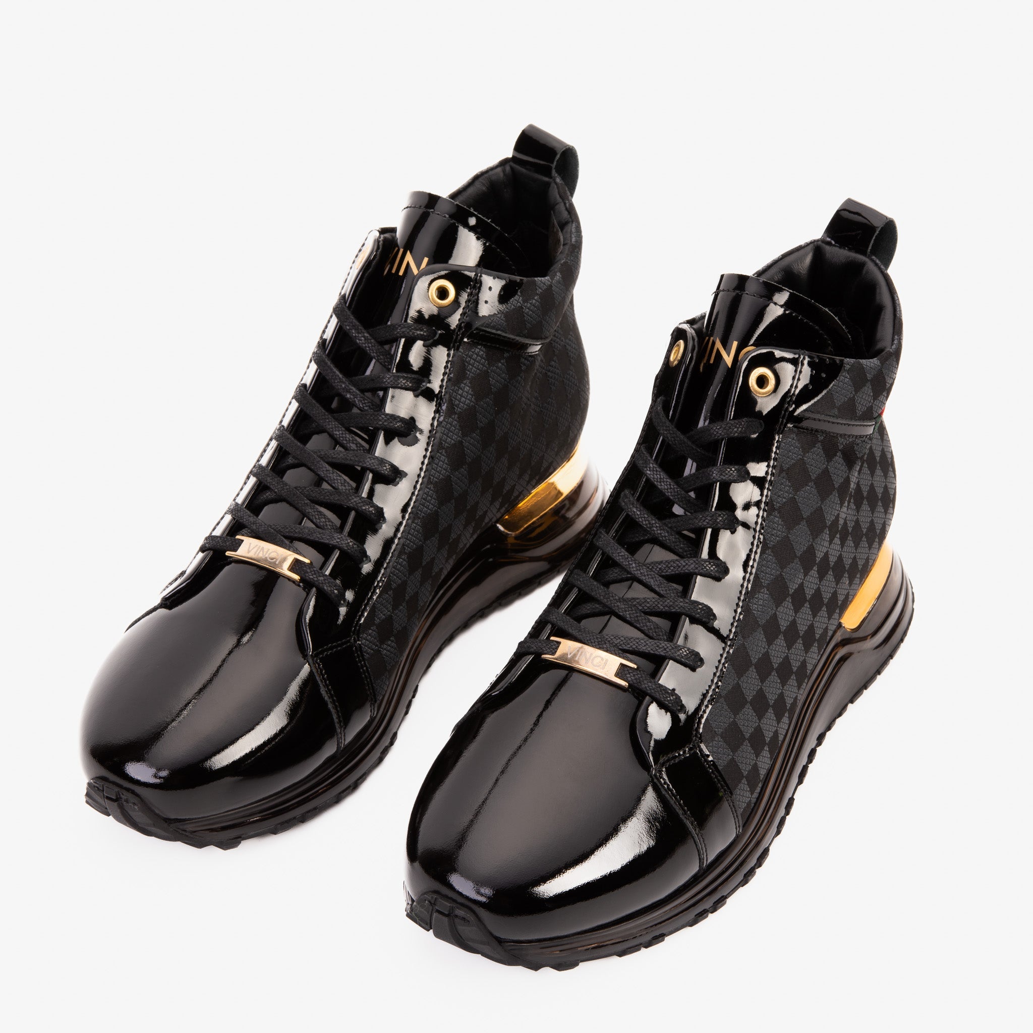 The Monte Carlo Black High-Top Men Sneaker Limited Edition